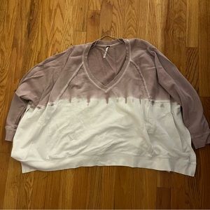 Free People Oversized Sweatshirt/Sweater